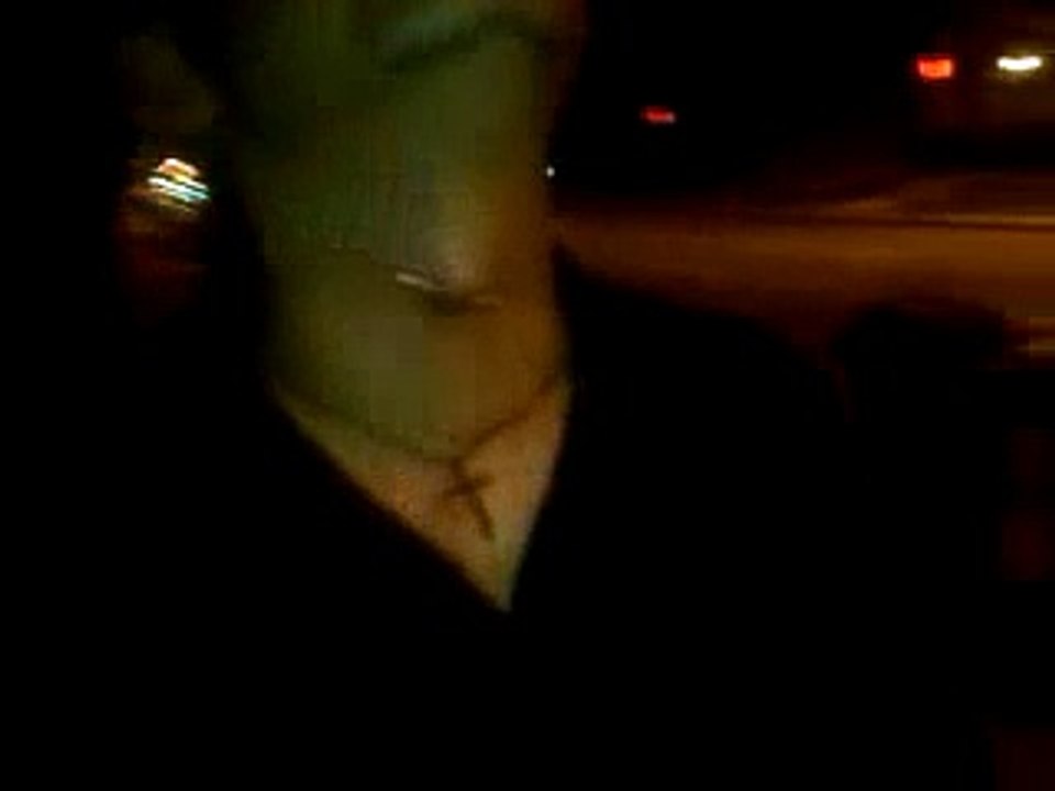 Piercing the skin, (Adams apple)