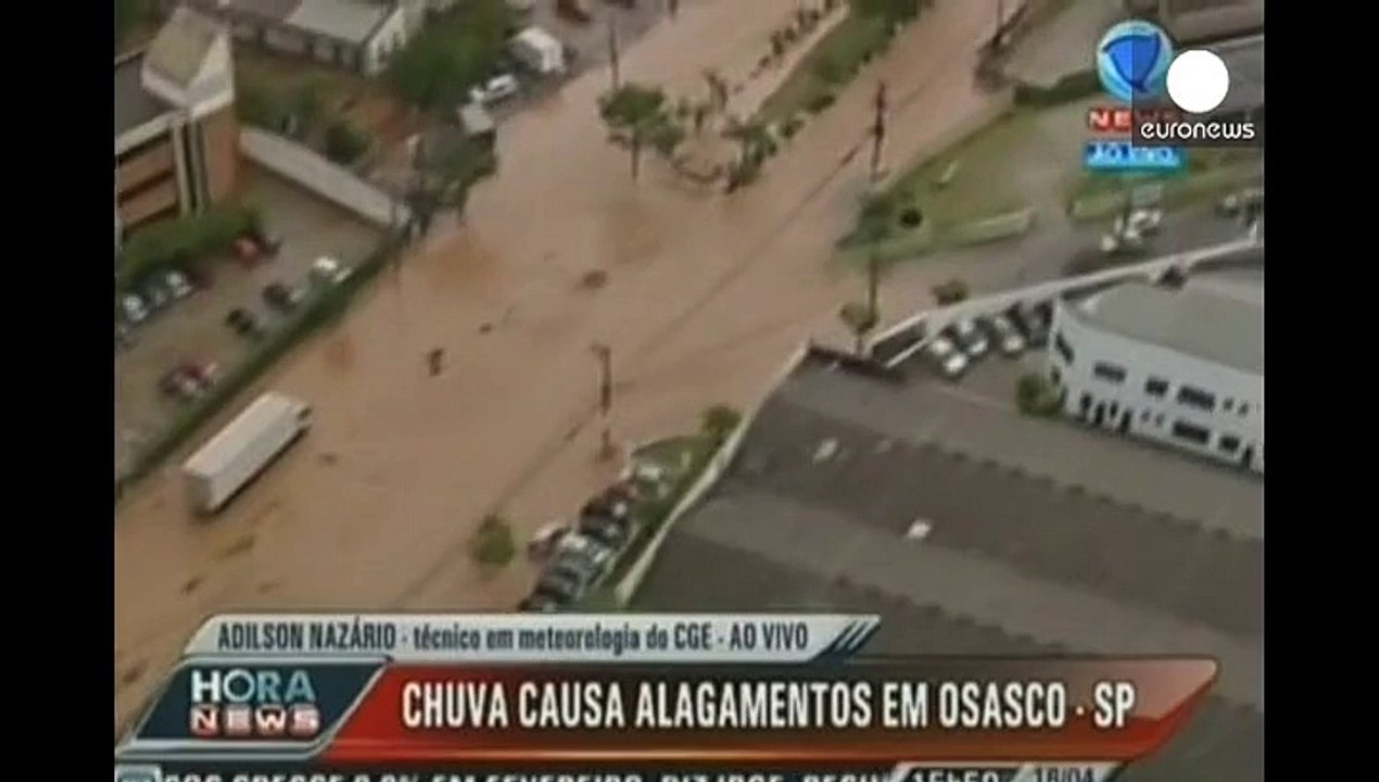 Überschwemmungen in São Paulo