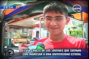 Jovenes Del Perú Sufren Para Ingresar A La Universidad (Informe Especial) - (10_03_2012)