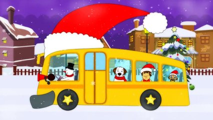 Wheels On The Bus | Christmas Special | Jingle Bells | Nursery Rhymes For Toddlers and Babies