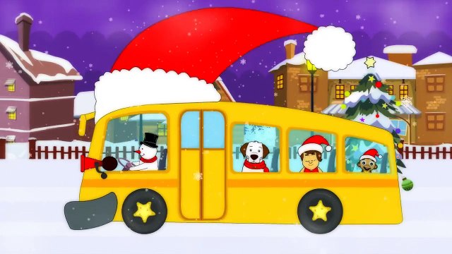 Wheels On The Bus | Christmas Special | Jingle Bells | Nursery Rhymes For Toddlers and Babies