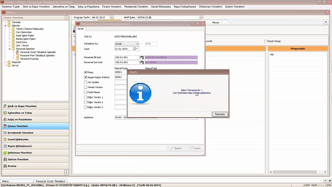 Bilnex-Muhasebe-Programi-Personel-Islemleri