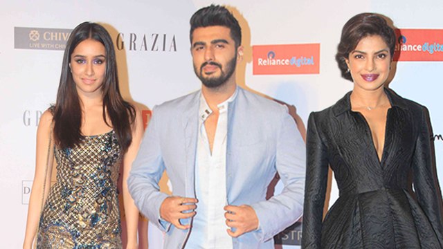 Priyanka, Shraddha, Arjun Kapoor | GRAZIA AWARDS
