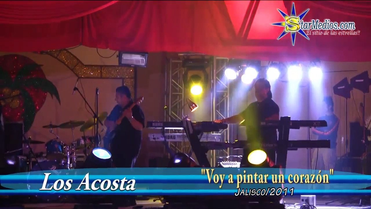 Los Acosta "Voy a pintar un corazón"