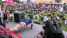 [軍事紀錄-單兵軍武]來去美海軍陸戰隊基地開放日，被野性十足......魔鬼士官長操練一番 !