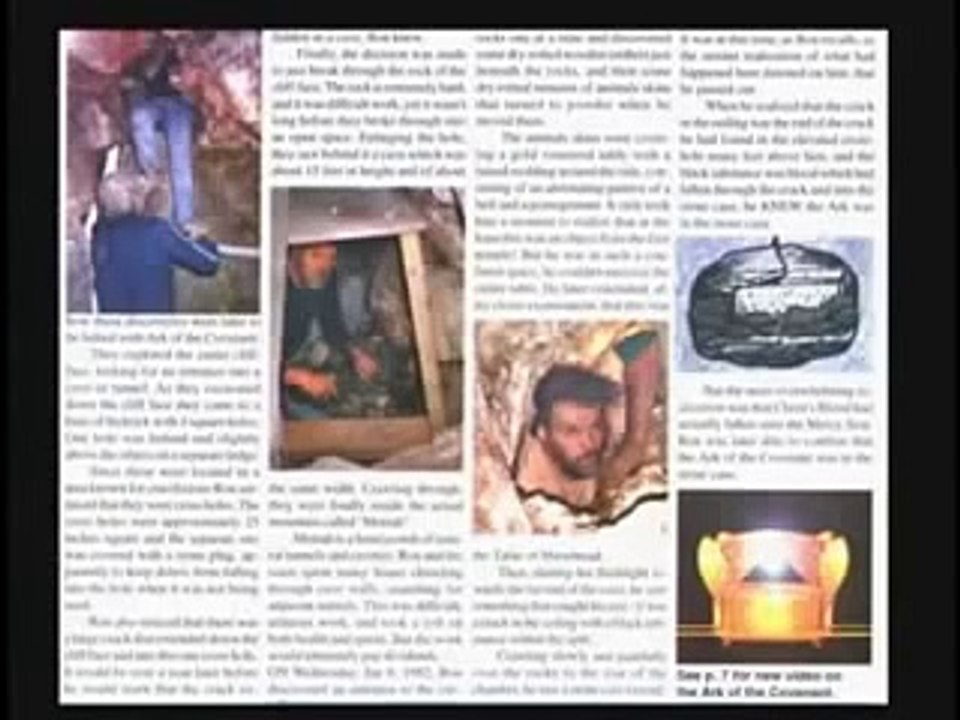 The Ark of the Covenant found.  Kent Hovind explains Ron Wyatt Ark find