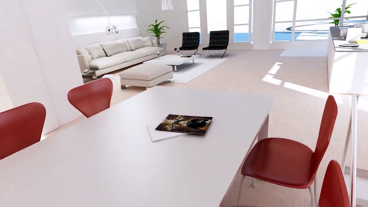 Architecture 3D-Animation with VRay for Maya in HD