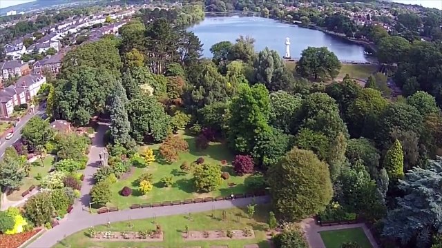 Cardiff, Wales, Drone DJI GoPro