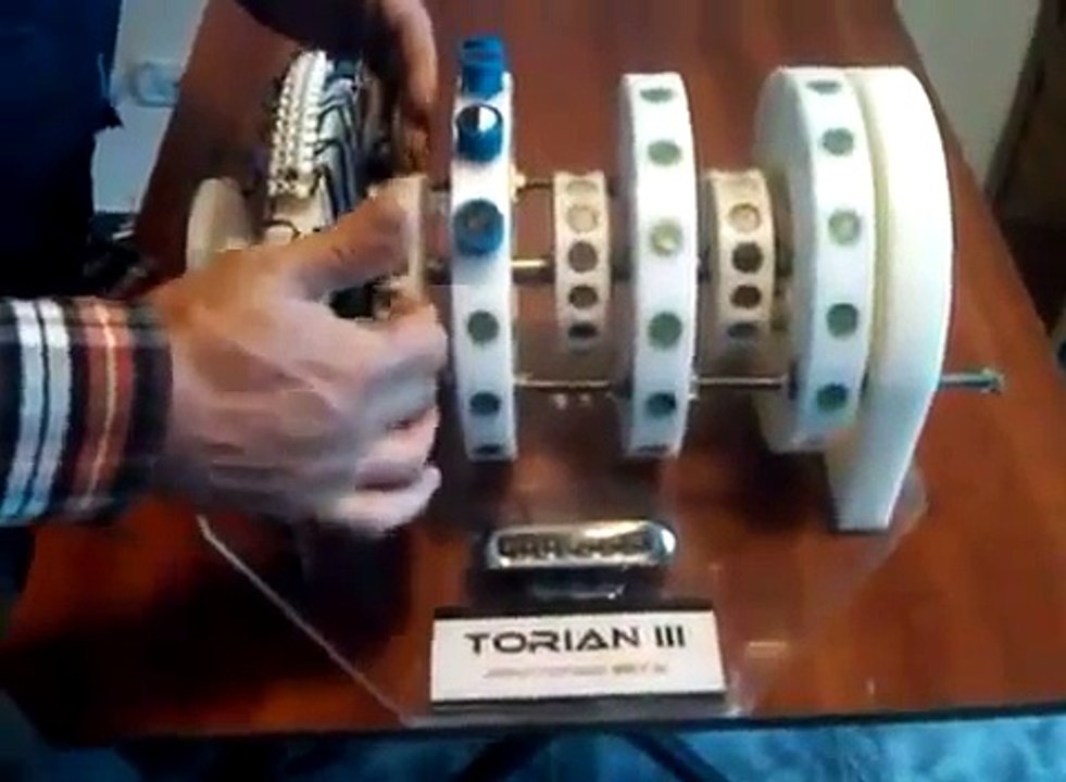 Permanent Magnetic Motor from Argentina. A self running, free energy generator!