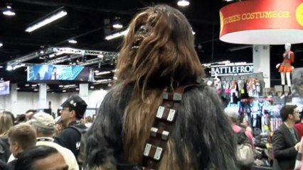 Star Wars fans excited over new trailer at convention in LA