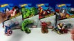 4 Marvel Hot Wheels Cars Part 1 Review Avengers Iron Man Thor Captain America Hulk