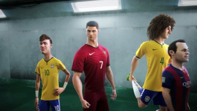 Nike Football Tunnel ft. CR7, Rooney, Neymar Jr., Zlatan, Iniesta, David Luiz, Ribéry, Tim Howard