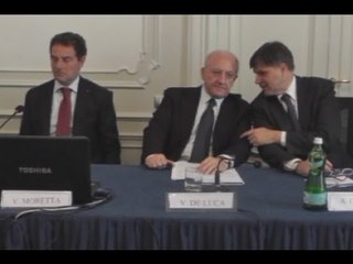 Napoli - Pmi, De Luca: "Agevolare operazioni di credito per favorire ripresa" (16.04.15)