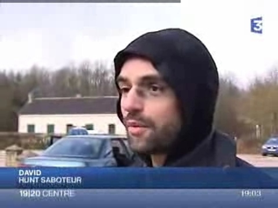 Action de sabotage de chasse