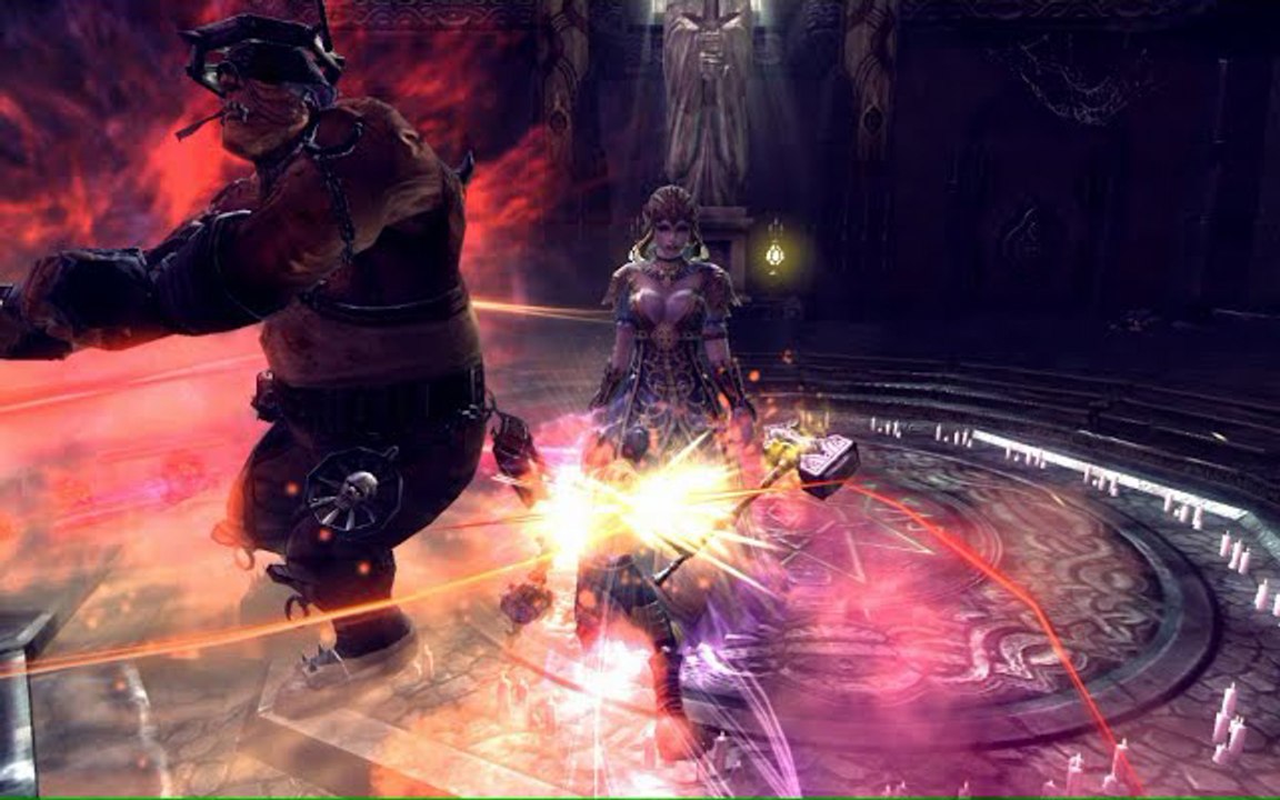 RaiderZ - Saint Virgin Merinsha + Guardian Neipus (Dungeon Boss) - Defender/Cleric - Solo