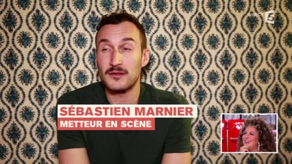Marianne James vue par son metteur en scène - C à vous - 16/04/2015