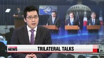 U.S. hosts trilateral meeting to ease Korea-Japan tensions