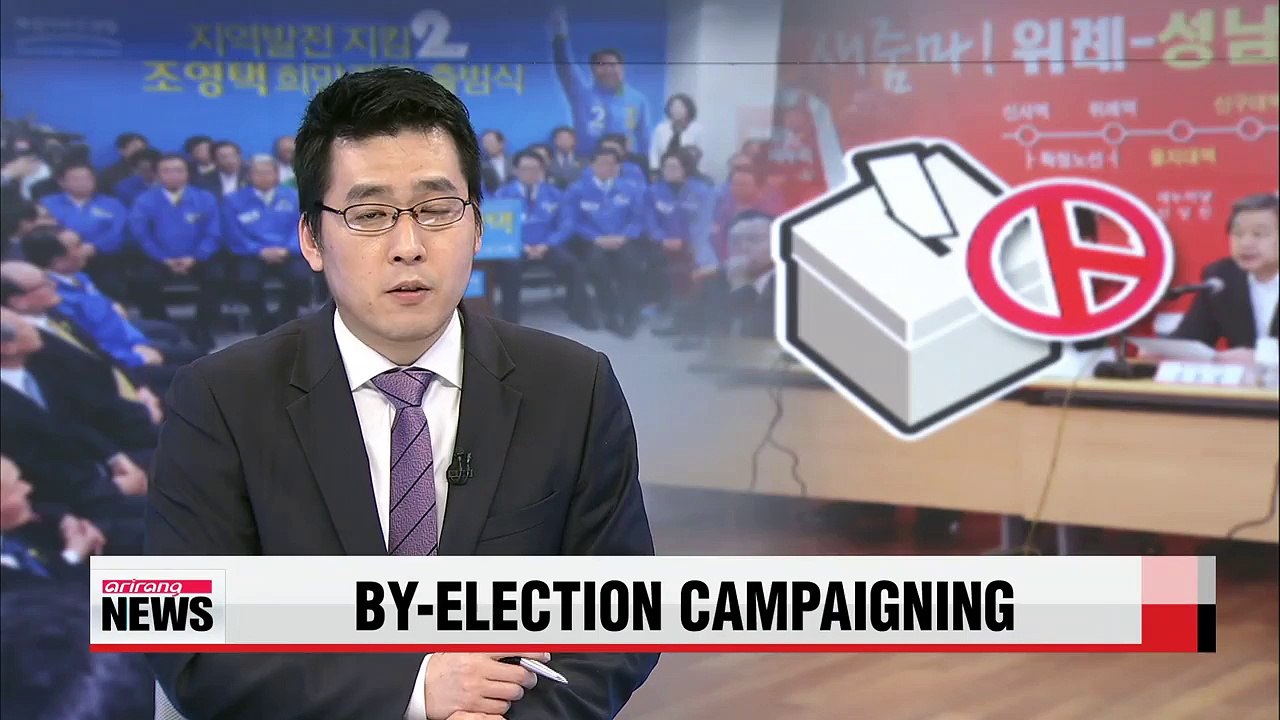 Rival parties focus on campaigning with by-elections less than two weeks away