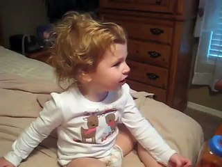 Cursing Baby!! - SO FUNNY!!! What did she say!