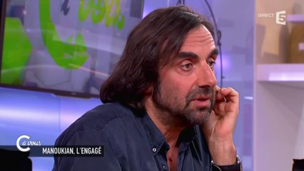 André Manoukian sur la comémoration du génocide arménien - C à vous - 16/04/2015