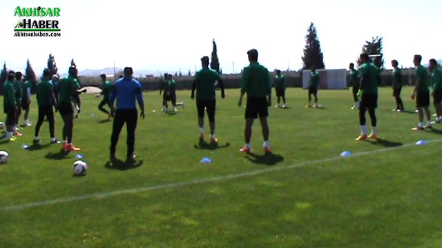 Akhisar Belediyespor 17 Nisan 2015 İdmanı Mersin İdman Yurdu Hazırlıkları