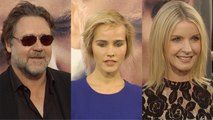 Russell Crowe, Isabel Lucas, Jacqueline McKenzie THE WATER DIVINER Premiere ARRIVALS