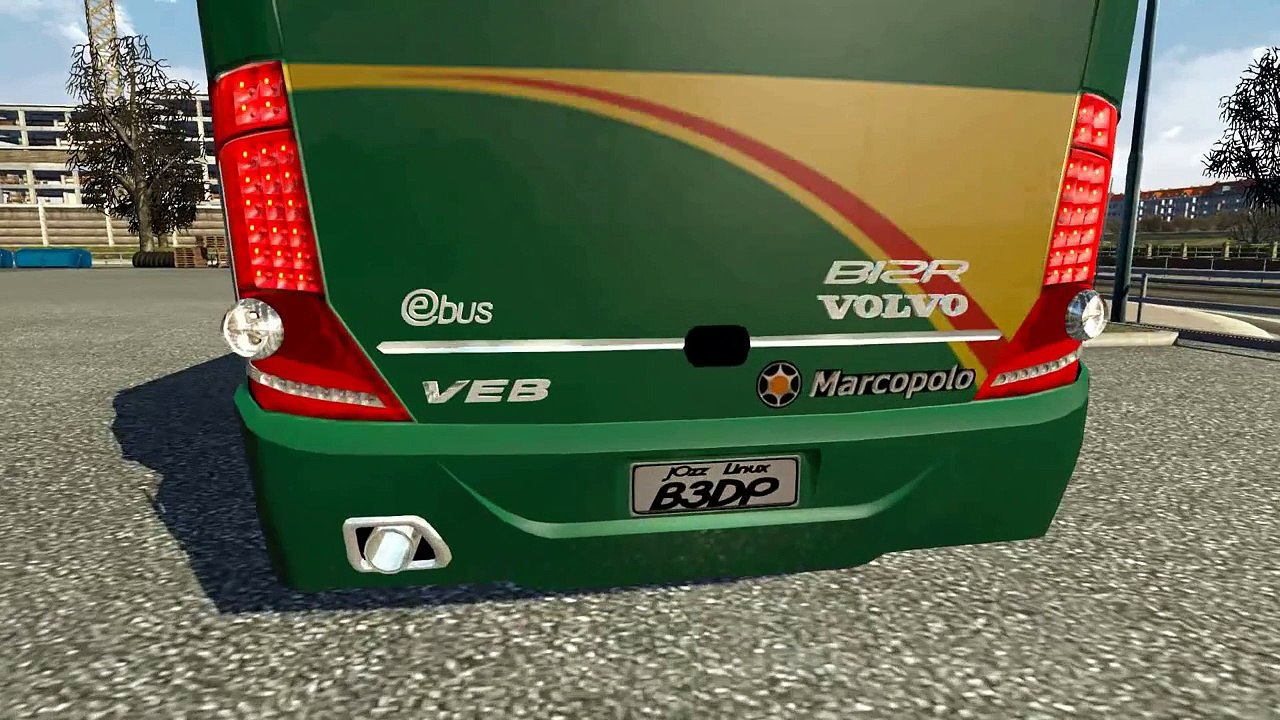 Bus Marcopolo G7 1600 LD 6×2 + skins [ETS2] v1.8.xx