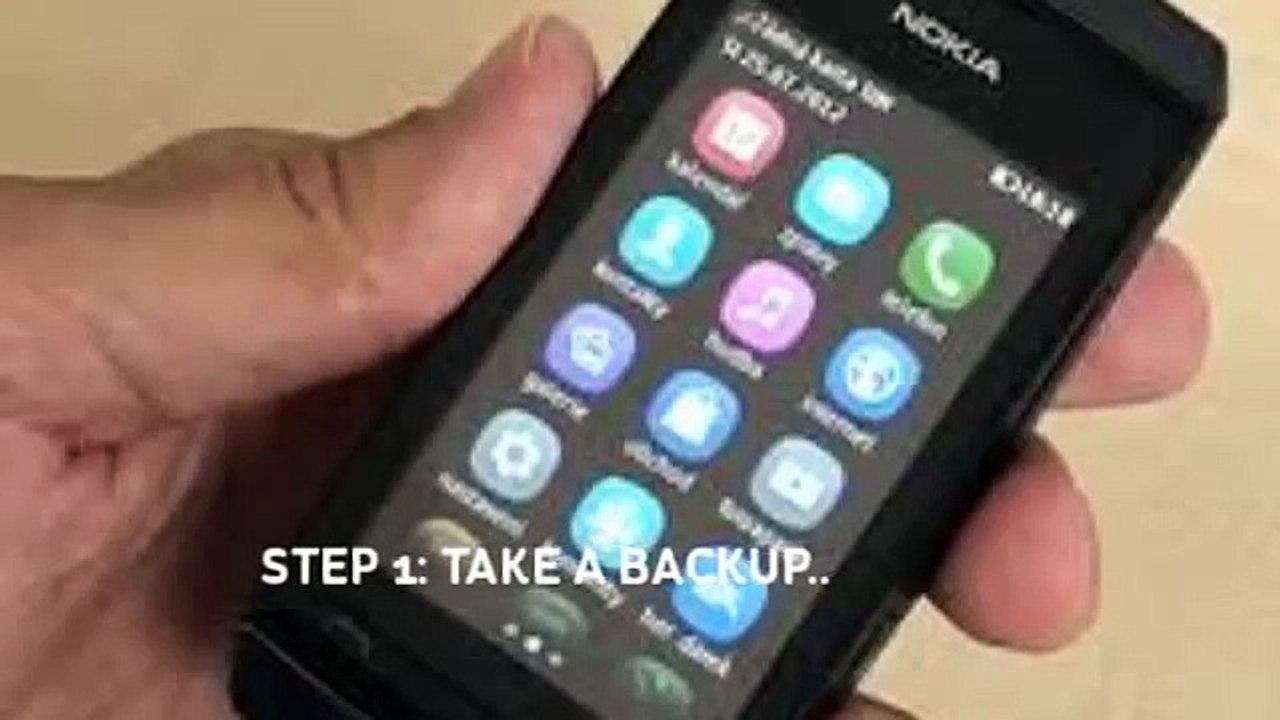 How to Hard reset Nokia Asha 305 - 360p