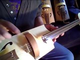 Vielle à roue et à manche (hurdy gurdy, gironda) de Philippe Berne luthier