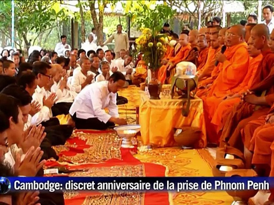 Cambodge: discret 40e anniversaire de la prise de Phnom Penh par les Khmers rouges