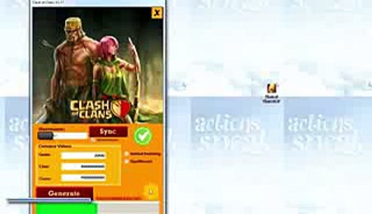 Clash Of Clans Triche Gemmes illimité 2014 Français Android,iOS,iPad