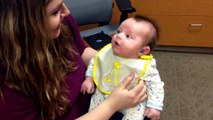 Annesinin Sesini İlk Kez Duyan Bebek