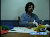 How to Make Puppets : Adding Wire to the Arms: How to Make a Puppet