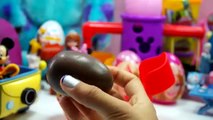 peppa Pig Doc Mcstuffins Play Doh Barbie Kinder Surprise eggs Spongebob [MyPlayDoh TV]