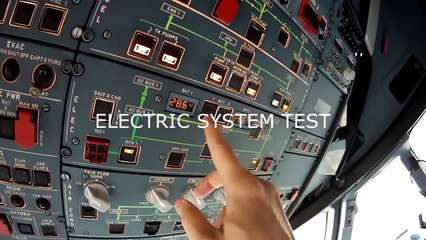 AIRBUS A32F COCKPIT PREPARATION PROCEDURE