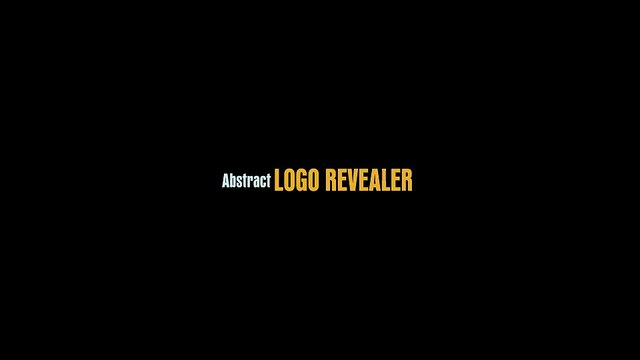 After Effects Project Files - Abstract Logo Revealer - VideoHive 9003045