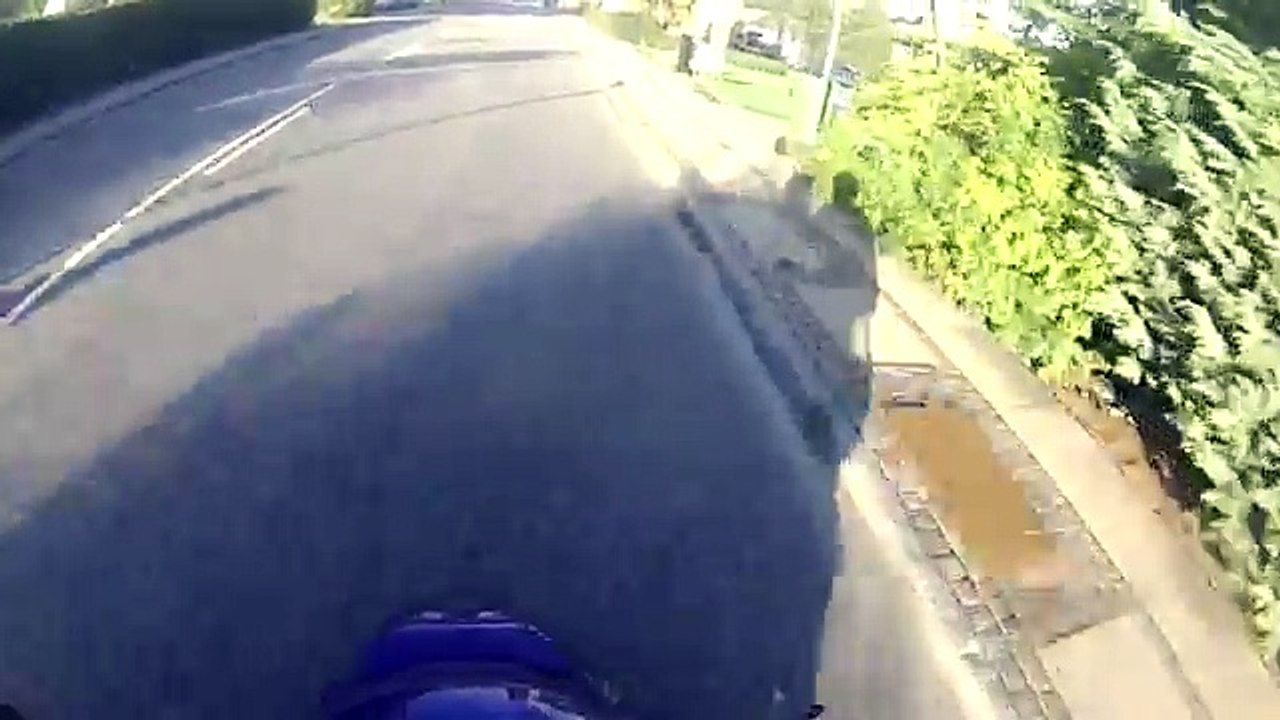 Course poursuite en scooter avec la police