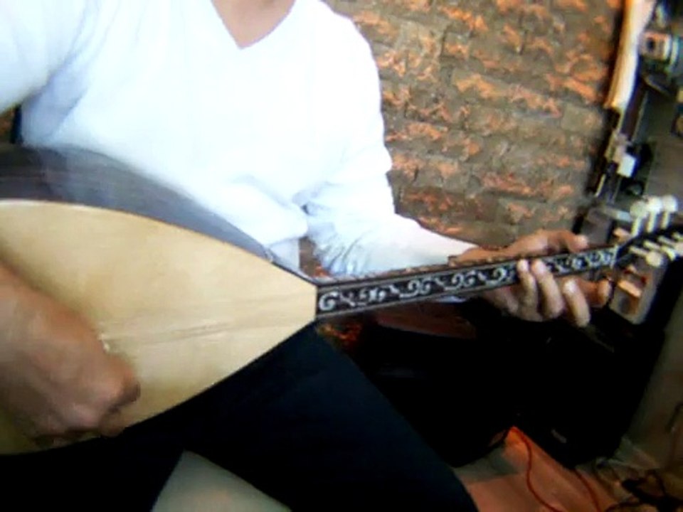 sedefli kısa sap pelesenk bağlama