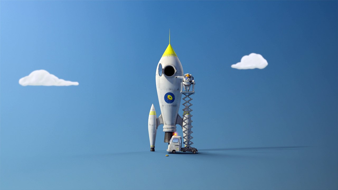 3d cartoon ID animation