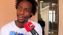 ATP - Monte Carlo 2015 - Gaël Monfils sur son cérémonial après sa victoire contre Dimitrov en quarts
