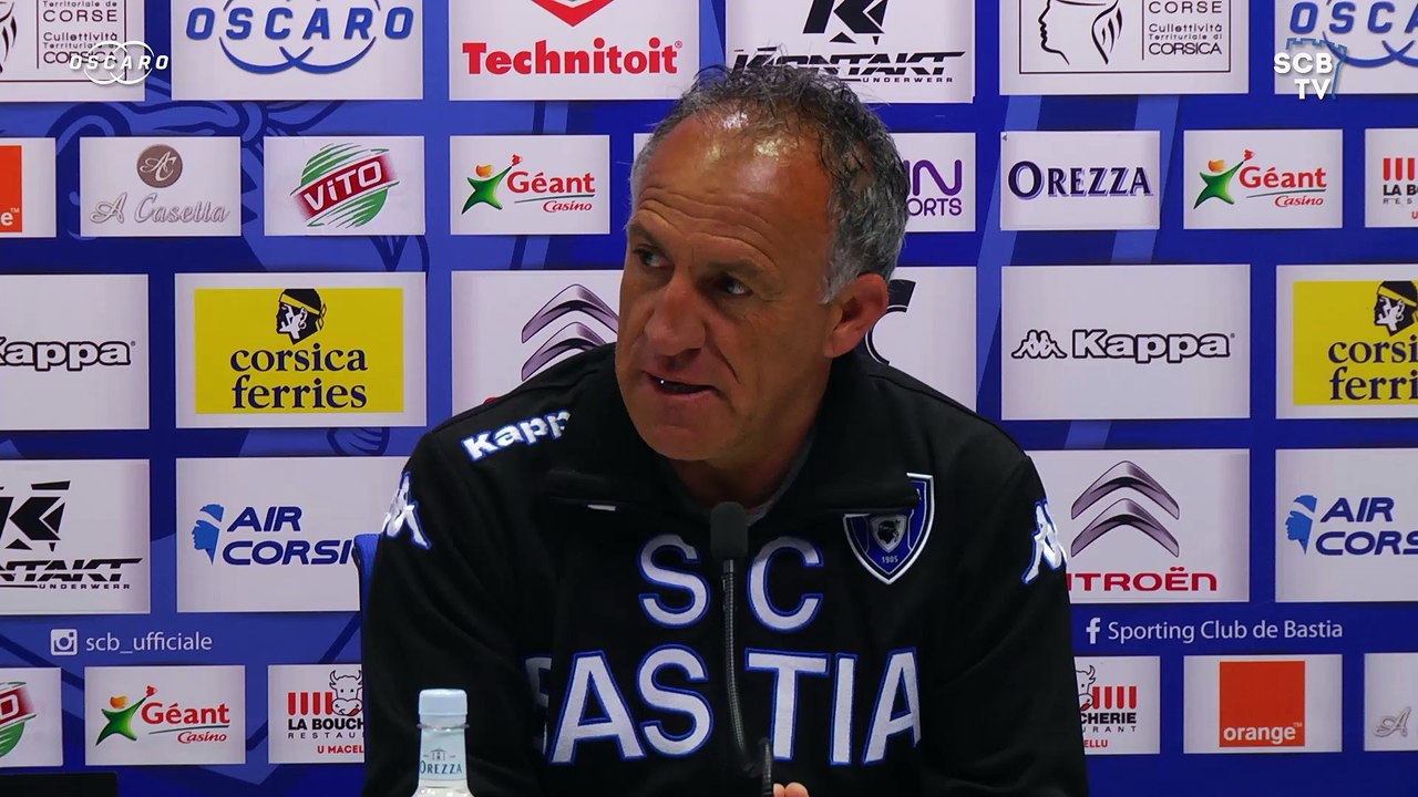 Bastia-Reims : Conf. d'avant-match de G. Printant