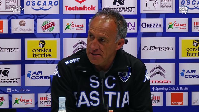 Bastia-Reims : Conf. d'avant-match de G. Printant