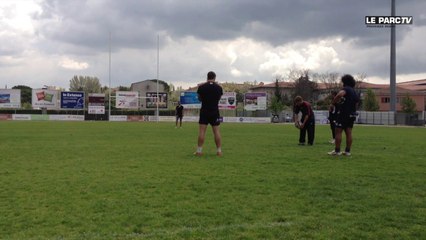 Jonny Wilkinson à l'entraînement