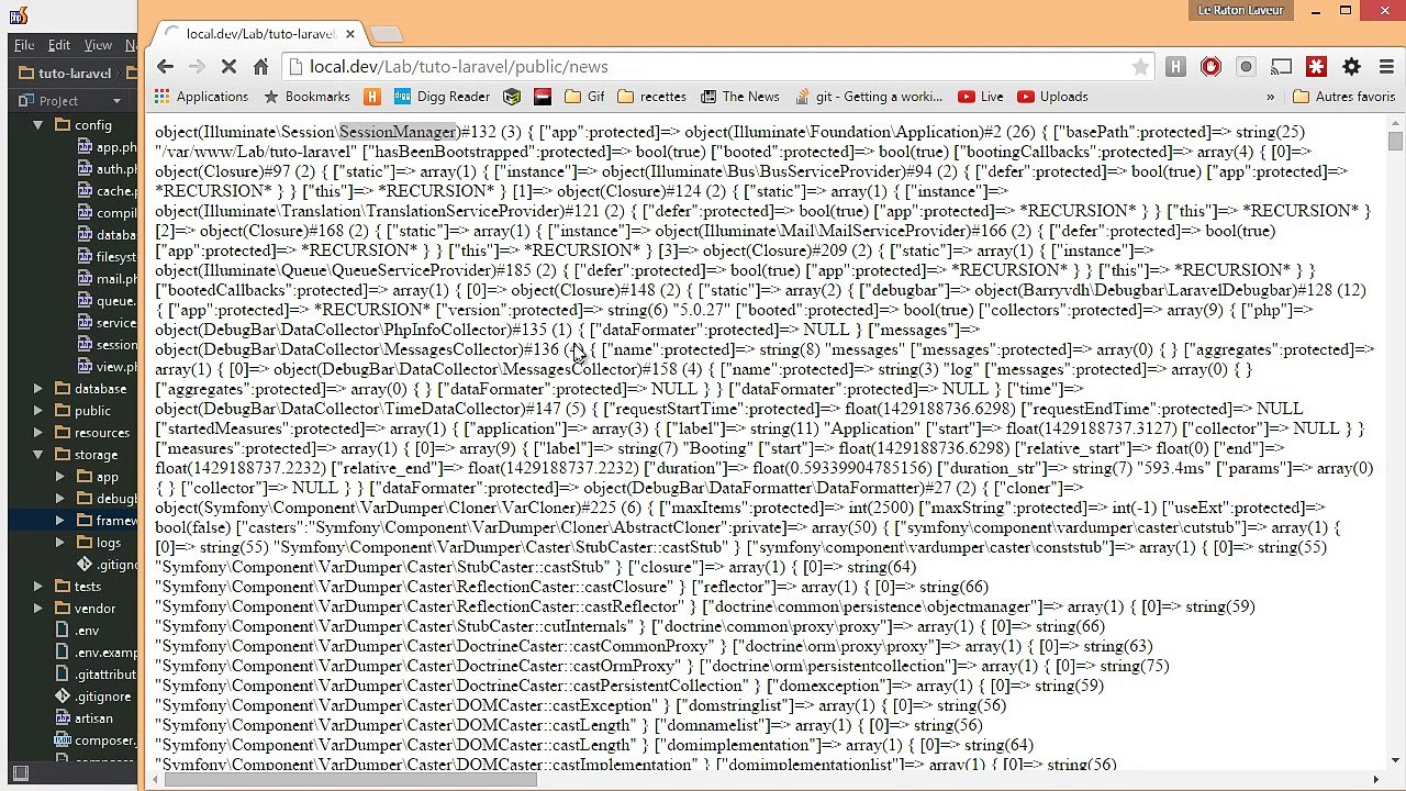 Laravel : Session & Flash