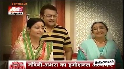 Yeh Rishta Kya Kehlata hai - 17 April 2015 - Akshaara Ka Emotional Atyachaar