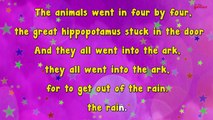 Karaoke - Animals Went in Two by Two | Karaoke Rhymes