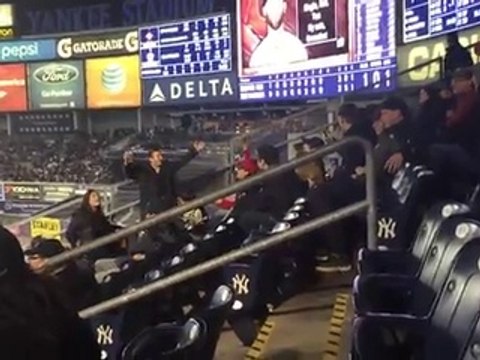 Bagarre à coup de bières entre fans des Red Sox et fans des Yankees