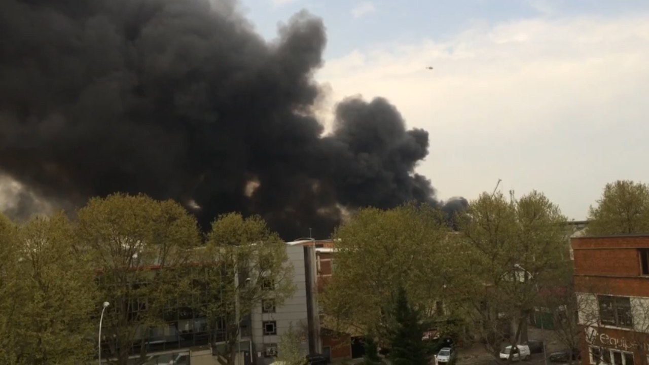 Les images de l'incendie à La Courneuve