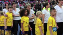 Un rêve d'enfant : Oksana, Escort Kid lors de la finale de la Coupe de la Ligue