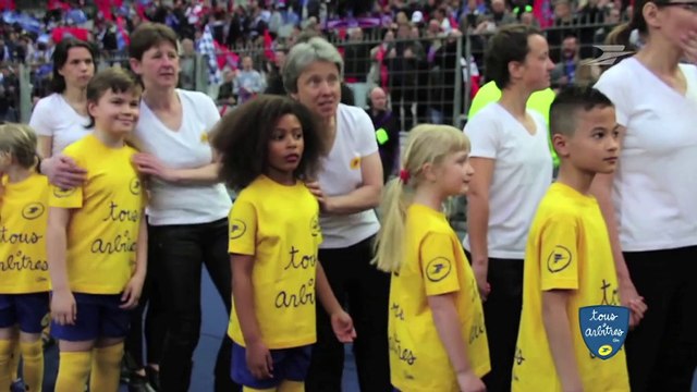 Un rêve d'enfant : Oksana, Escort Kid lors de la finale de la Coupe de la Ligue